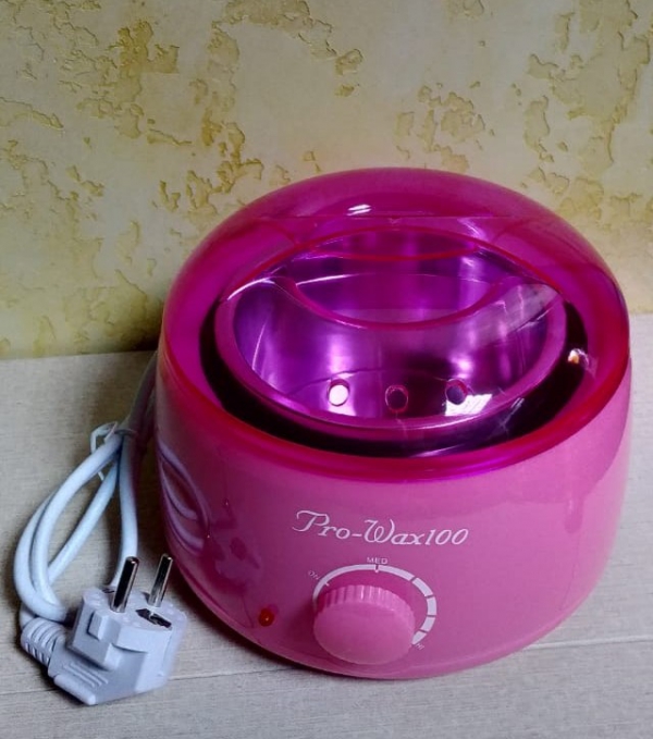 Воскоплав "Pro-Wax100" розовый, с регулятором температуры
