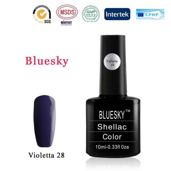 Shellac BLUESKY, № Violetta 28