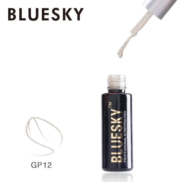 Гель-краска BLUESKY (серебряная), № GP12