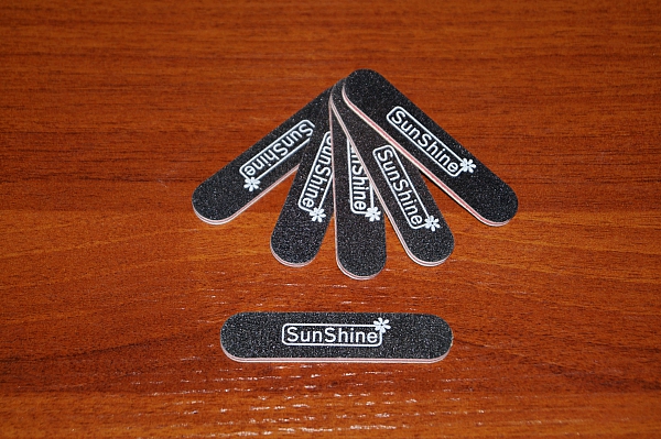 Пилка черная SunShine (маленькая), 240/320 грит