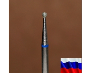 Алмазная фреза "ШАР" (синяя), d=1,6 мм