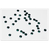 Камни Сваровски зеленые "SS6" - 2,0 мм (в наборе 100 штук)