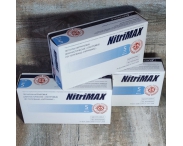 Перчатки нитриловые "NitriMAX" (голубые), размер S, 50 пар
